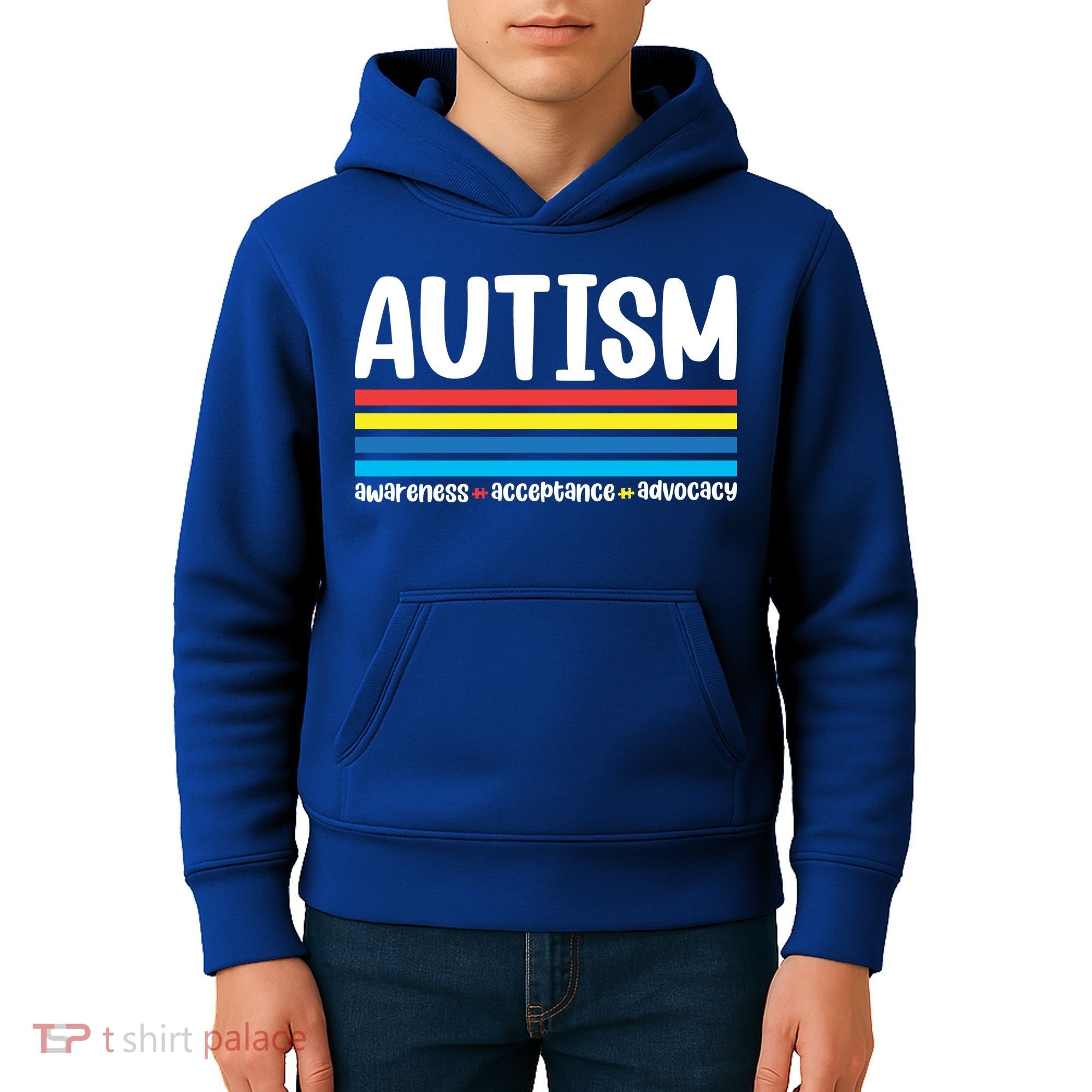 Autism Awareness Acceptance Inspirational Kids Hoodie