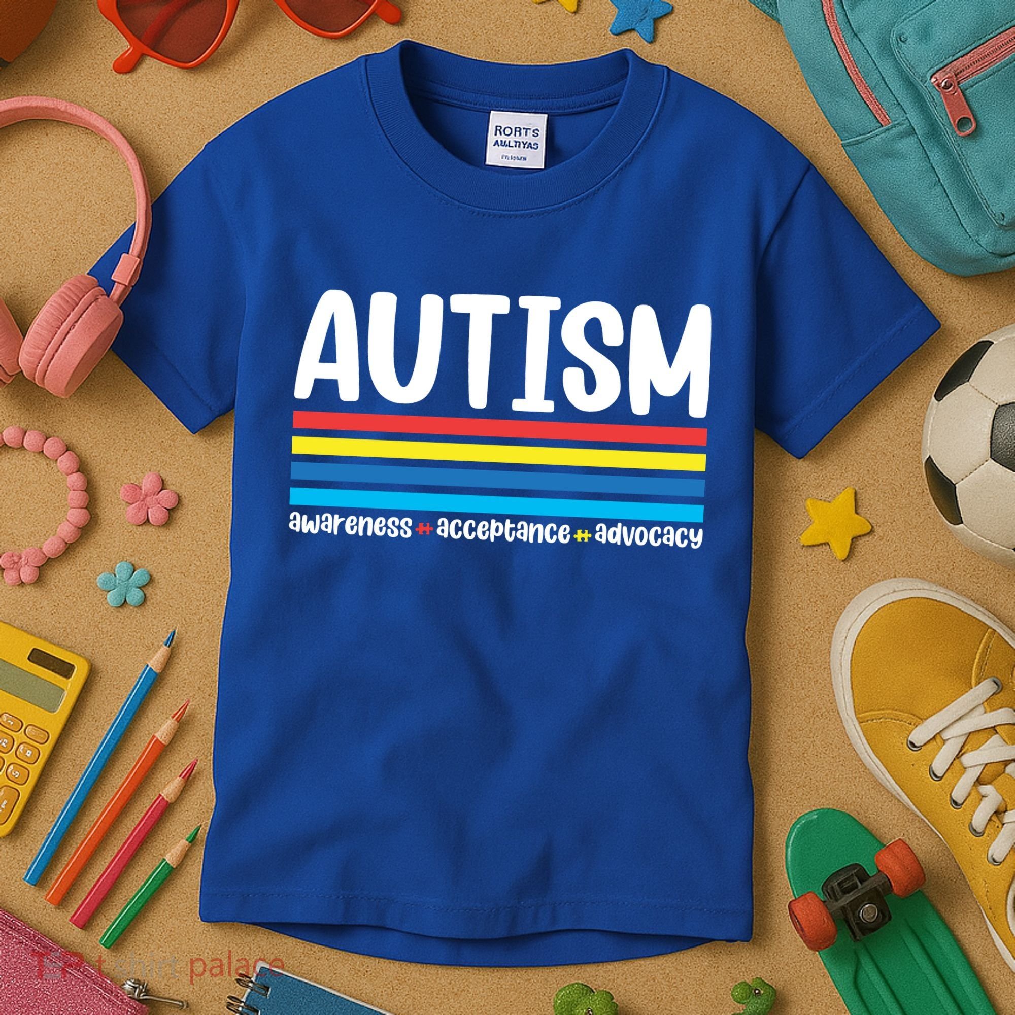 Autism Awareness Acceptance Inspirational Kids T-Shirt