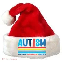 Autism Awareness Acceptance Inspirational Santa Hat thumb 0