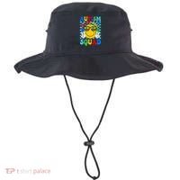 Autism Awareness Autism Squad Support Smile Face Women  Bucket Hat thumb 0