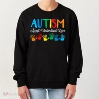 Autism Awareness Accept Understand Love Sped Women's Sweatshirt thumb 0