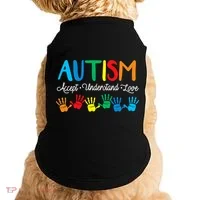 Autism Awareness Accept Understand Love Sped Doggie Tank thumb 0