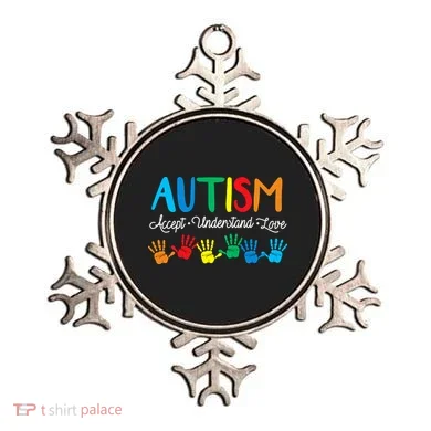 Autism Awareness Accept Understand Love Sped Ornament