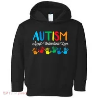 Autism Awareness Accept Understand Love Sped Toddler Hoodie thumb 0