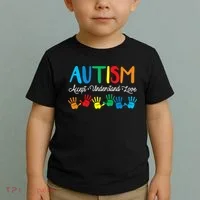 Autism Awareness Accept Understand Love Sped Toddler T-Shirt thumb 2