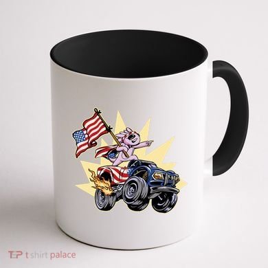 American Axolotl Animal Coffee Mug back