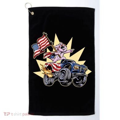 American Axolotl Animal Golf Towel