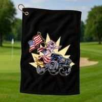 American Axolotl Animal Golf Towel thumb 1