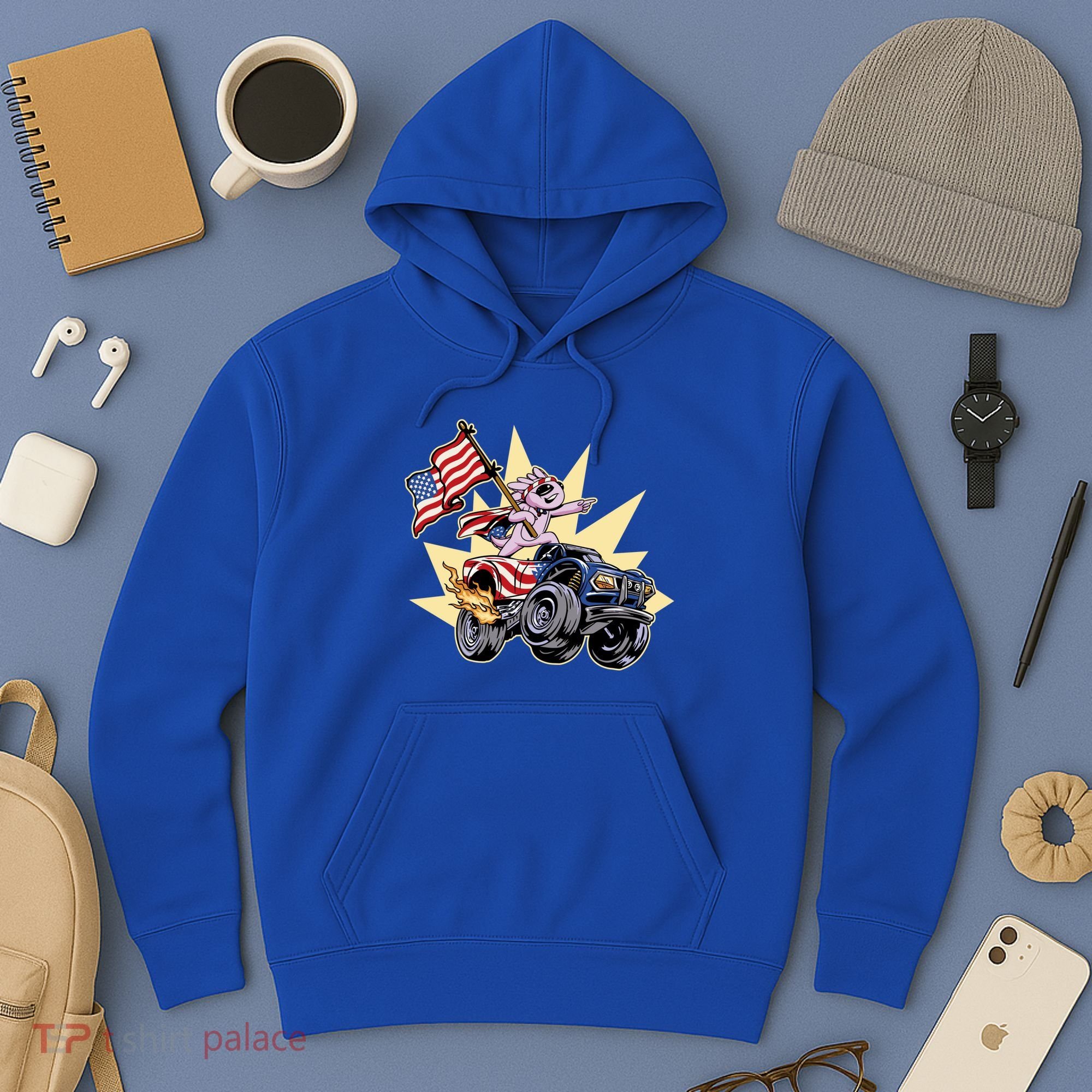 American Axolotl Animal Hoodie