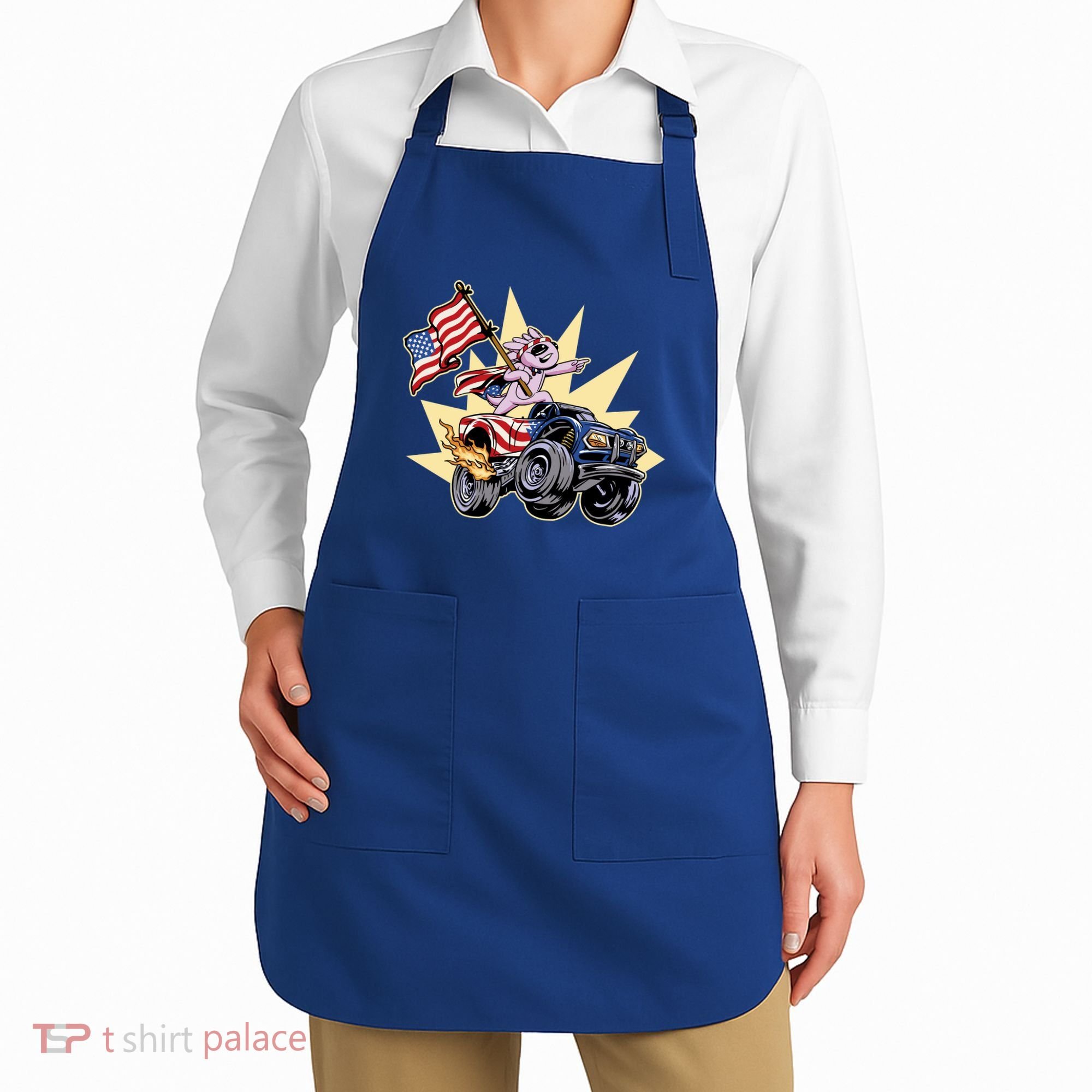 American Axolotl Animal Apron