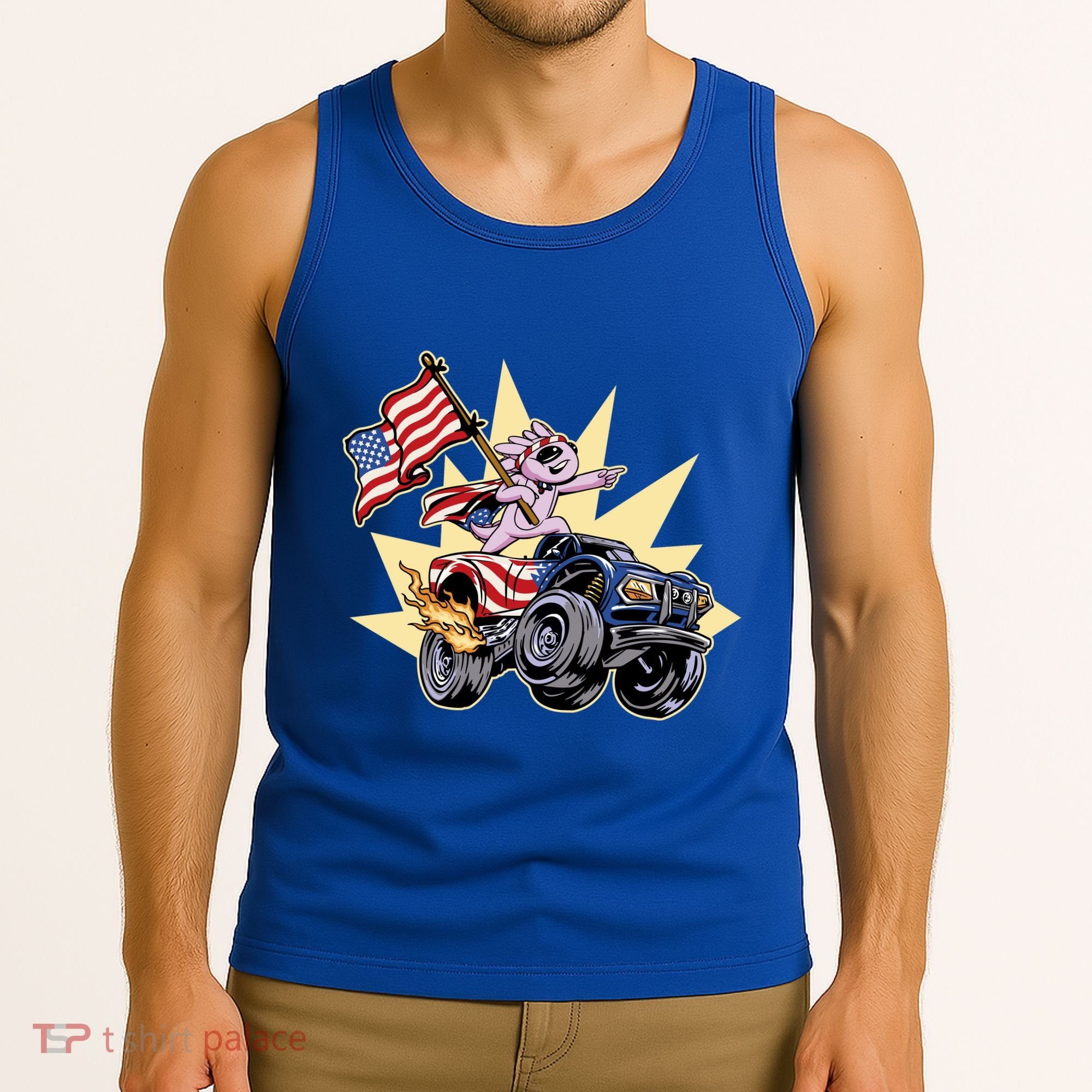 American Axolotl Animal Tank Top