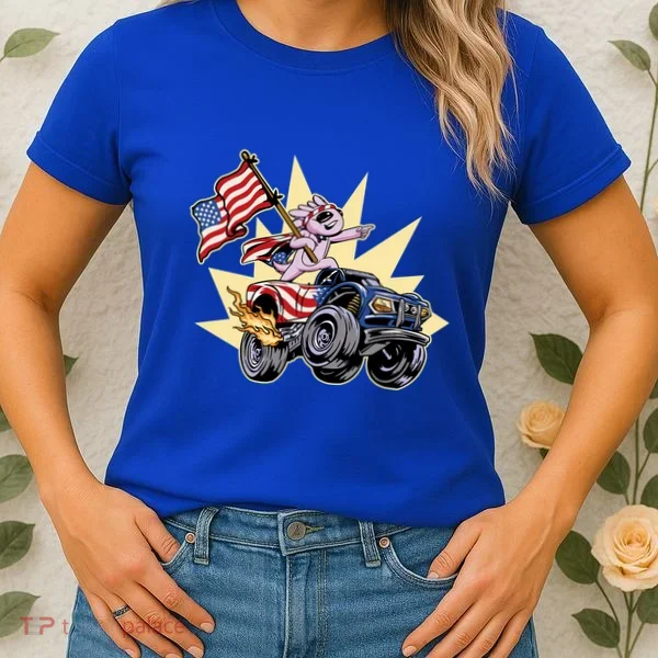 American Axolotl Animal Women's T-Shirt