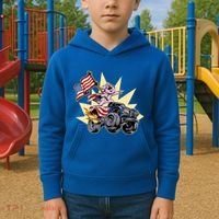 American Axolotl Animal Kids Hoodie thumb 2