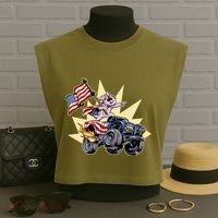 American Axolotl Animal Garment-Dyed Women's Muscle Tee thumb 3