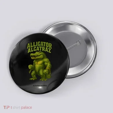 Alligator Alcatraz  Button