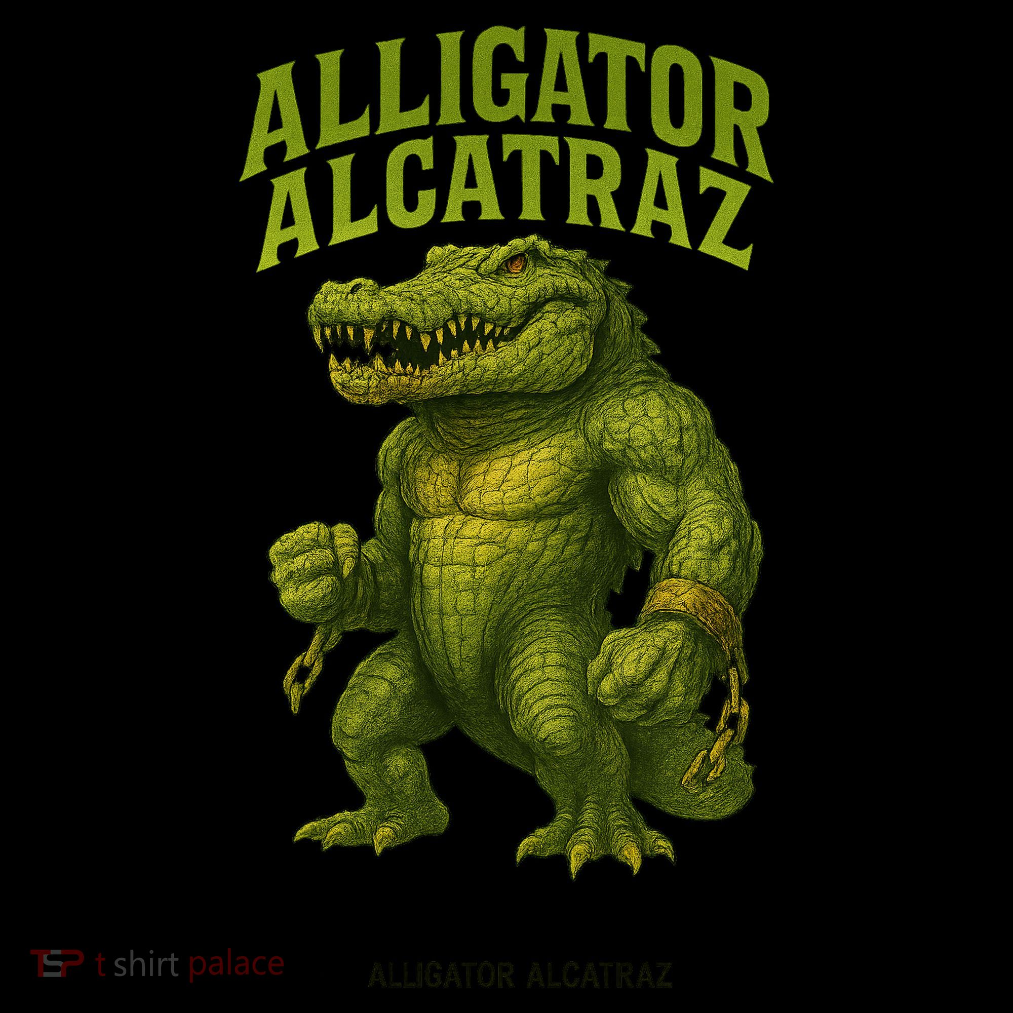 Alligator Alcatraz  Mousepad