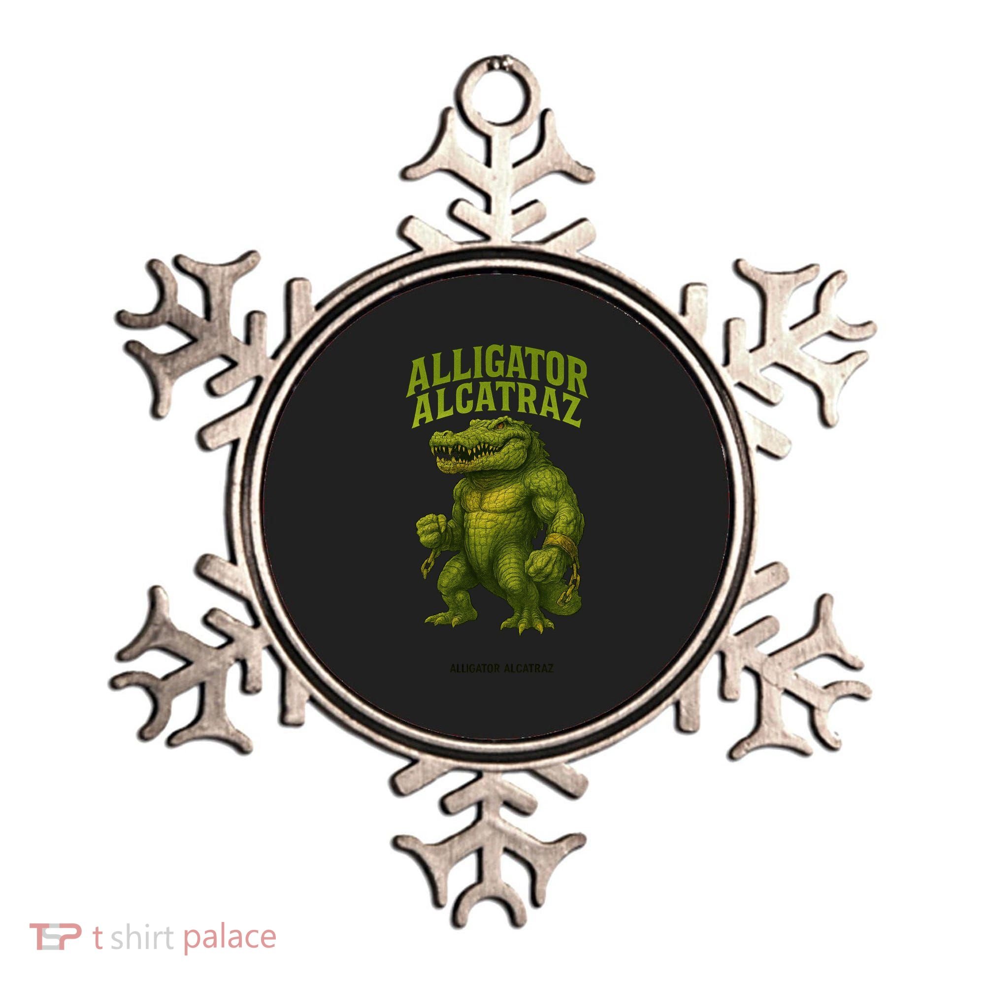 Alligator Alcatraz  Ornament
