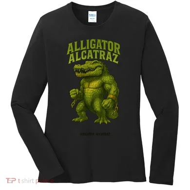 Alligator Alcatraz  Women's Long Sleeve Shirt