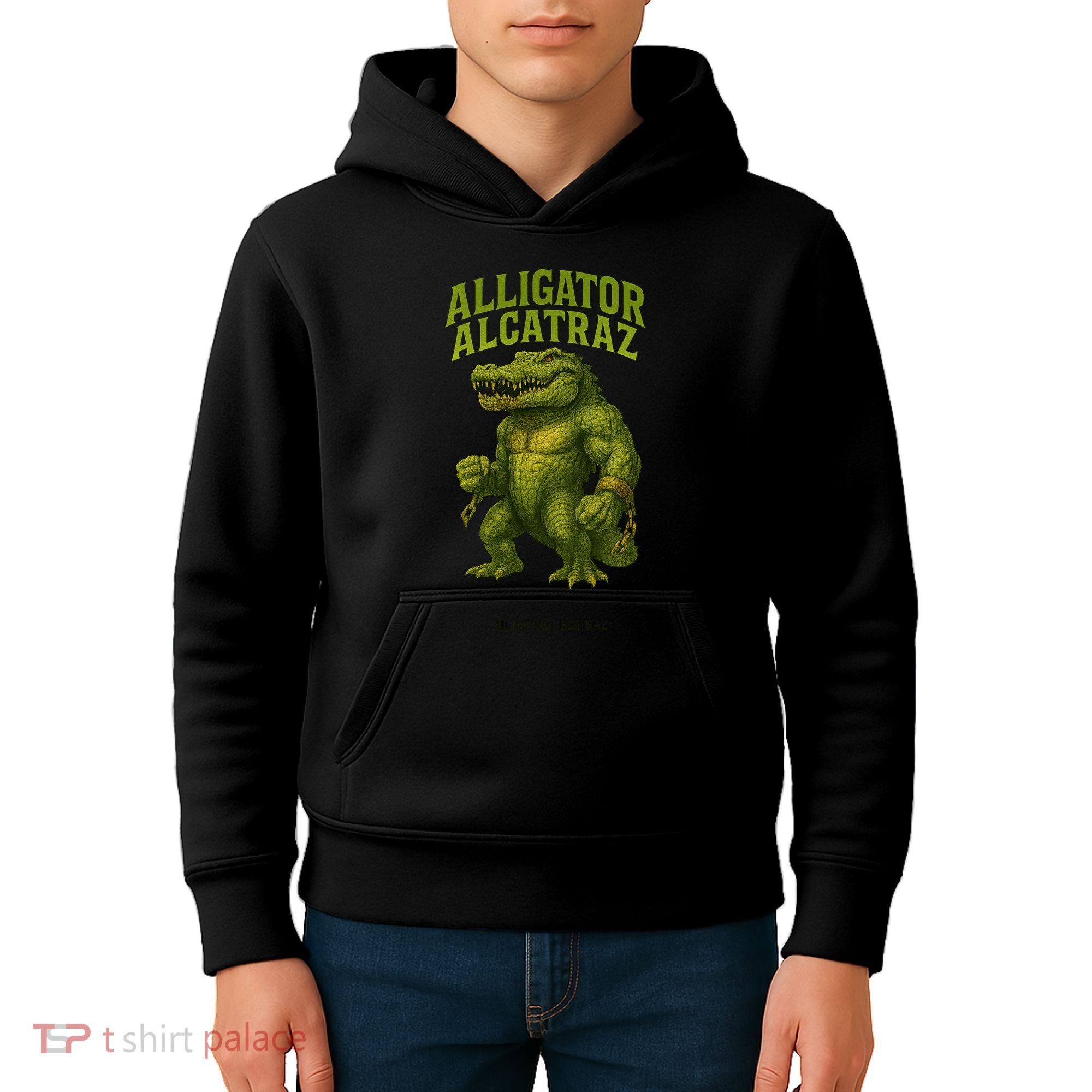 Alligator Alcatraz  Kids Hoodie