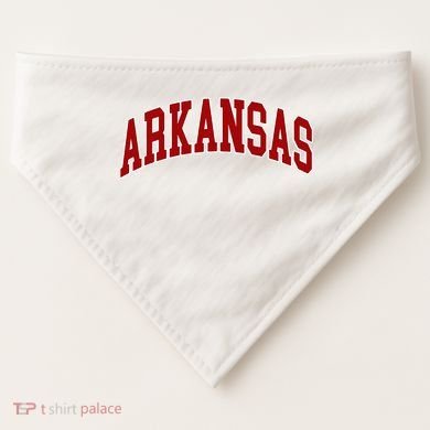 Arkansas Ar USA-Made Doggie Bandana