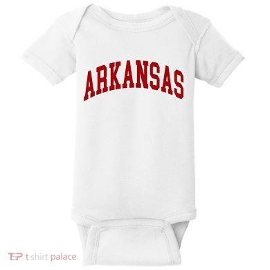 Arkansas Ar Baby Bodysuit