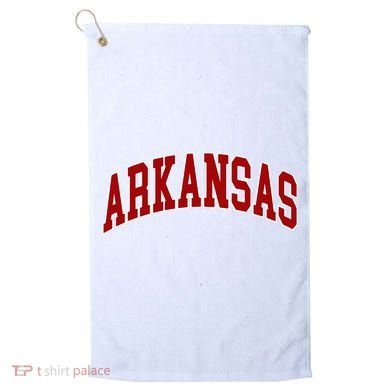 Arkansas Ar Golf Towel