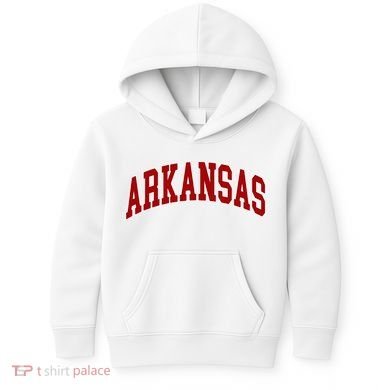 Arkansas Ar Kids Hoodie