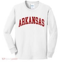 Arkansas Ar Kids Long Sleeve Shirt thumb 0