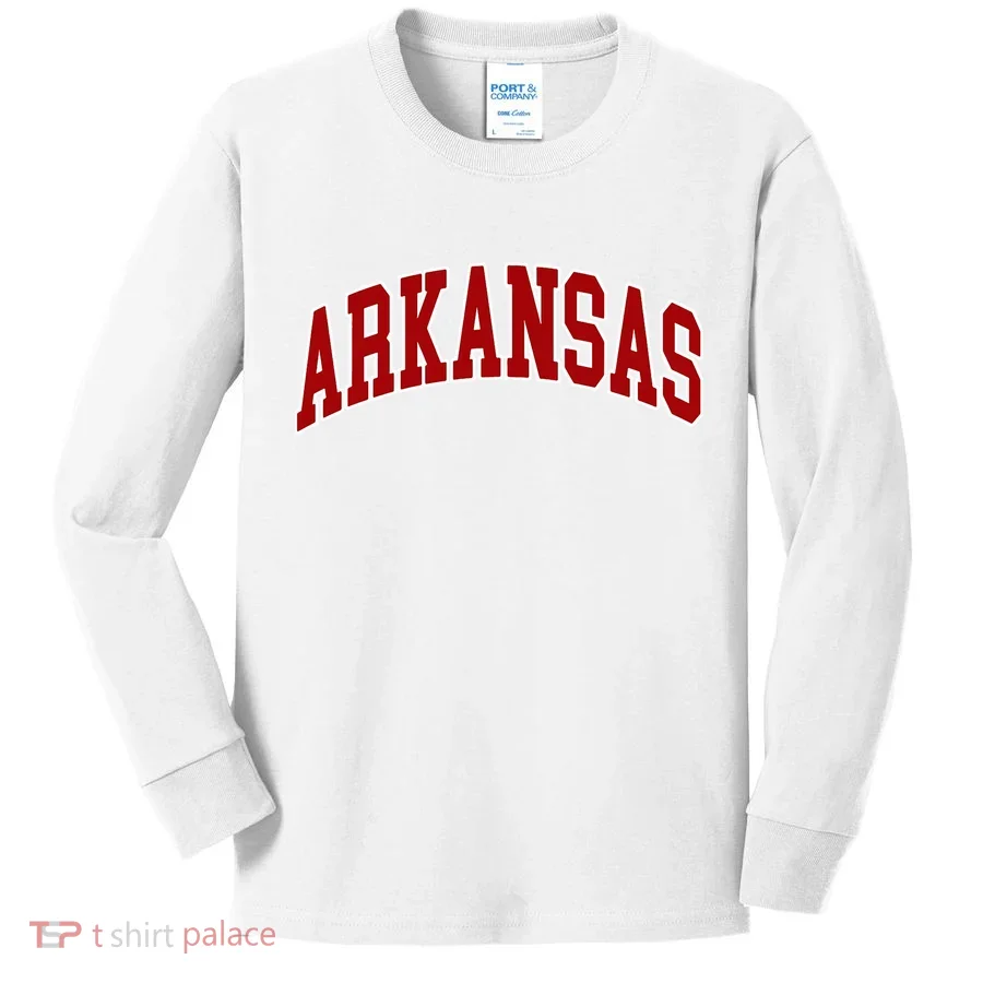 Arkansas Ar Kids Long Sleeve Shirt