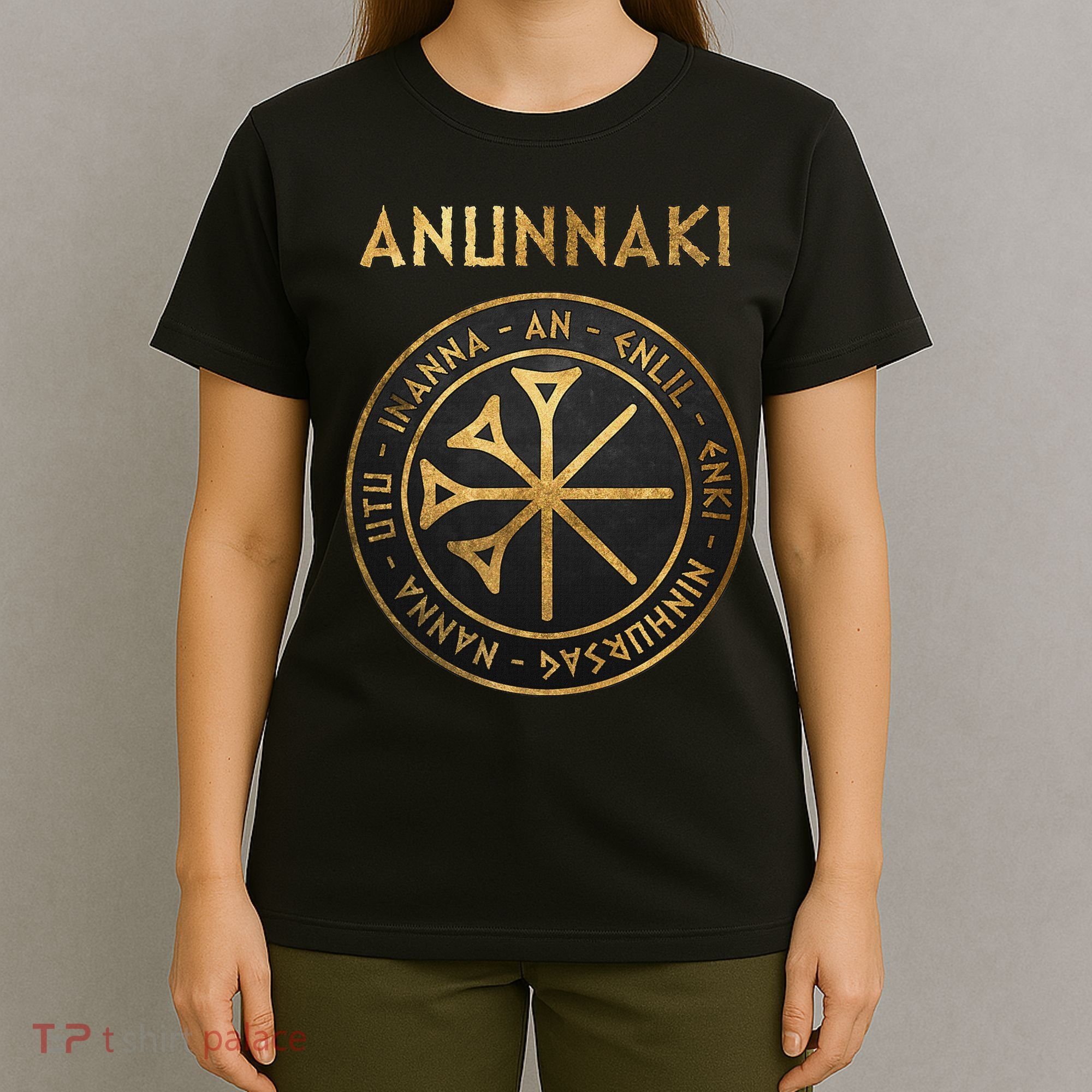 Agema Anunnaki Ancient Gods Of Mesopotamia Symbol T-Shirt