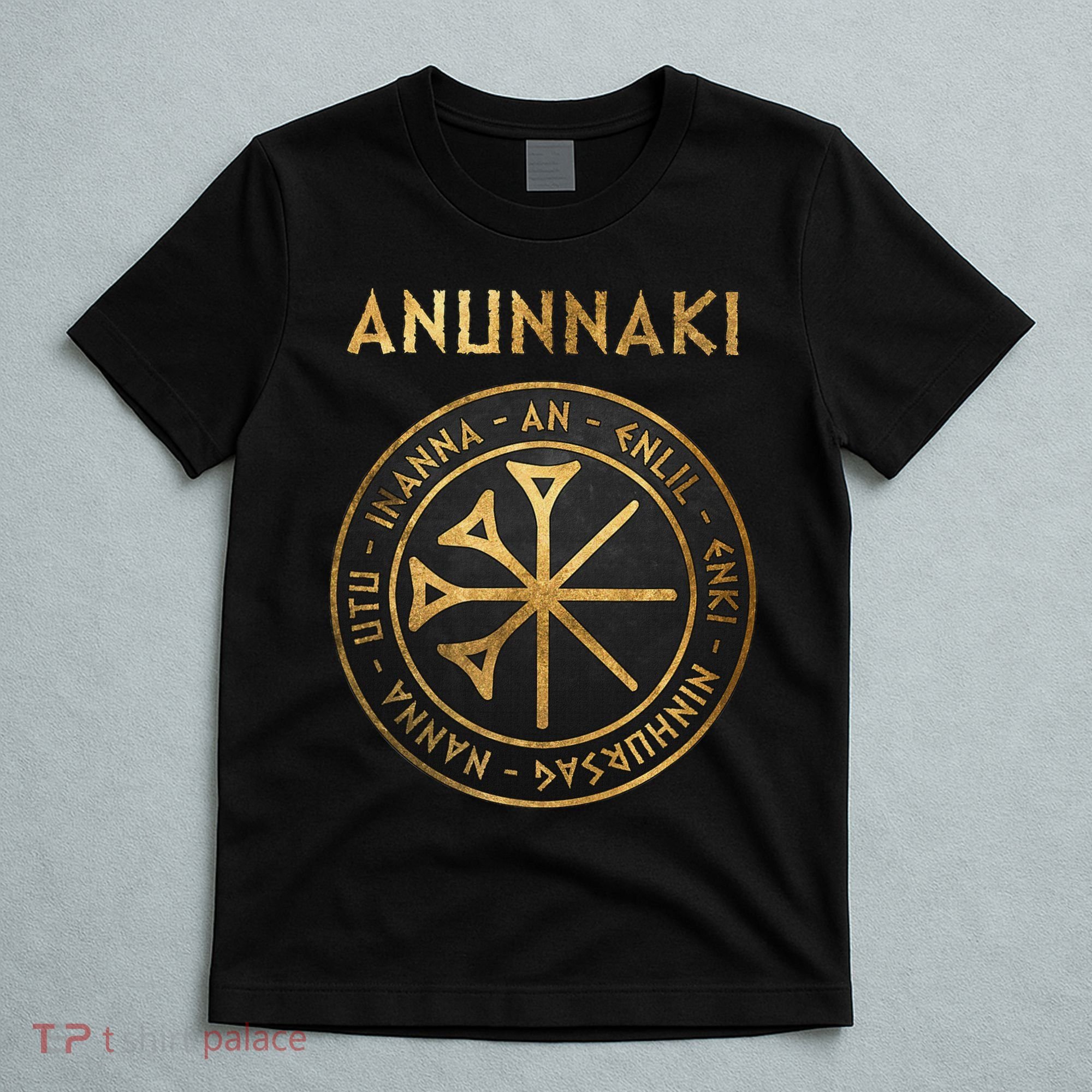 Agema Anunnaki Ancient Gods Of Mesopotamia Symbol T-Shirt