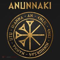 Agema Anunnaki Ancient Gods Of Mesopotamia Symbol Mousepad thumb 1