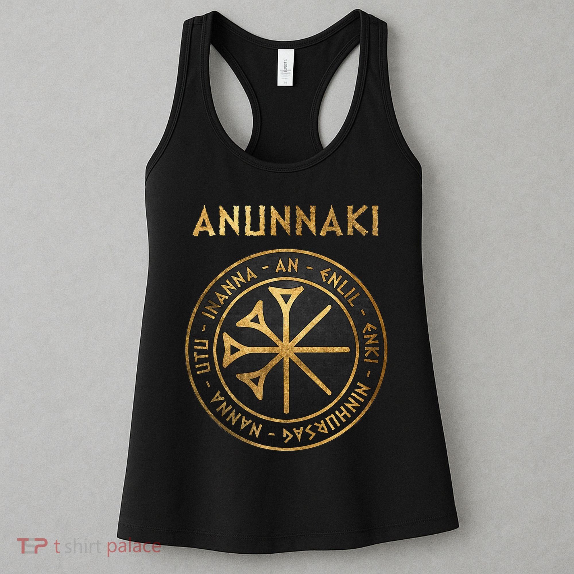 Agema Anunnaki Ancient Gods Of Mesopotamia Symbol Women's Tank Top