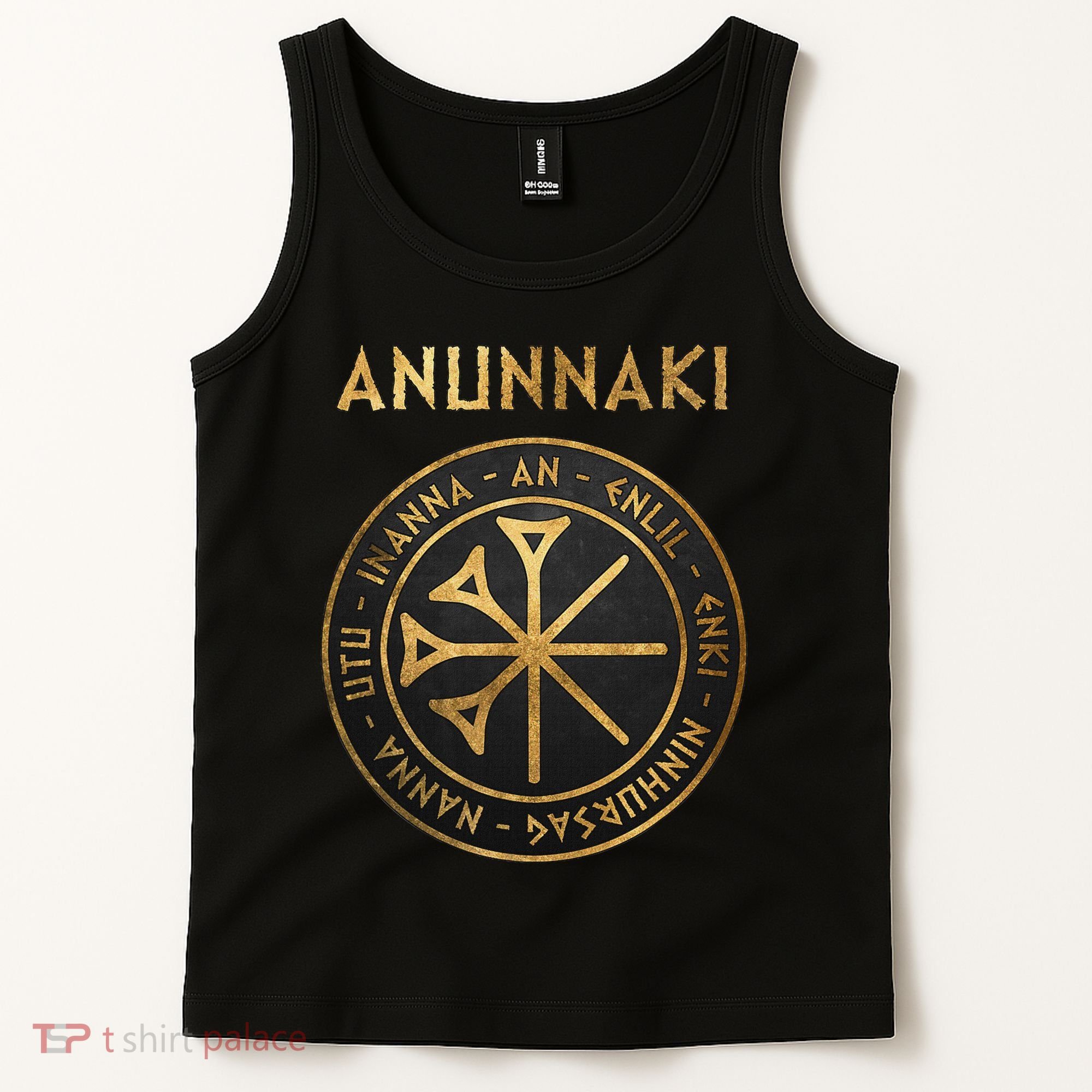 Agema Anunnaki Ancient Gods Of Mesopotamia Symbol Tank Top