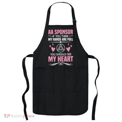 Alcoholics Anonymous Aa Sobriety Recovery Aa Na Sponsor Apron