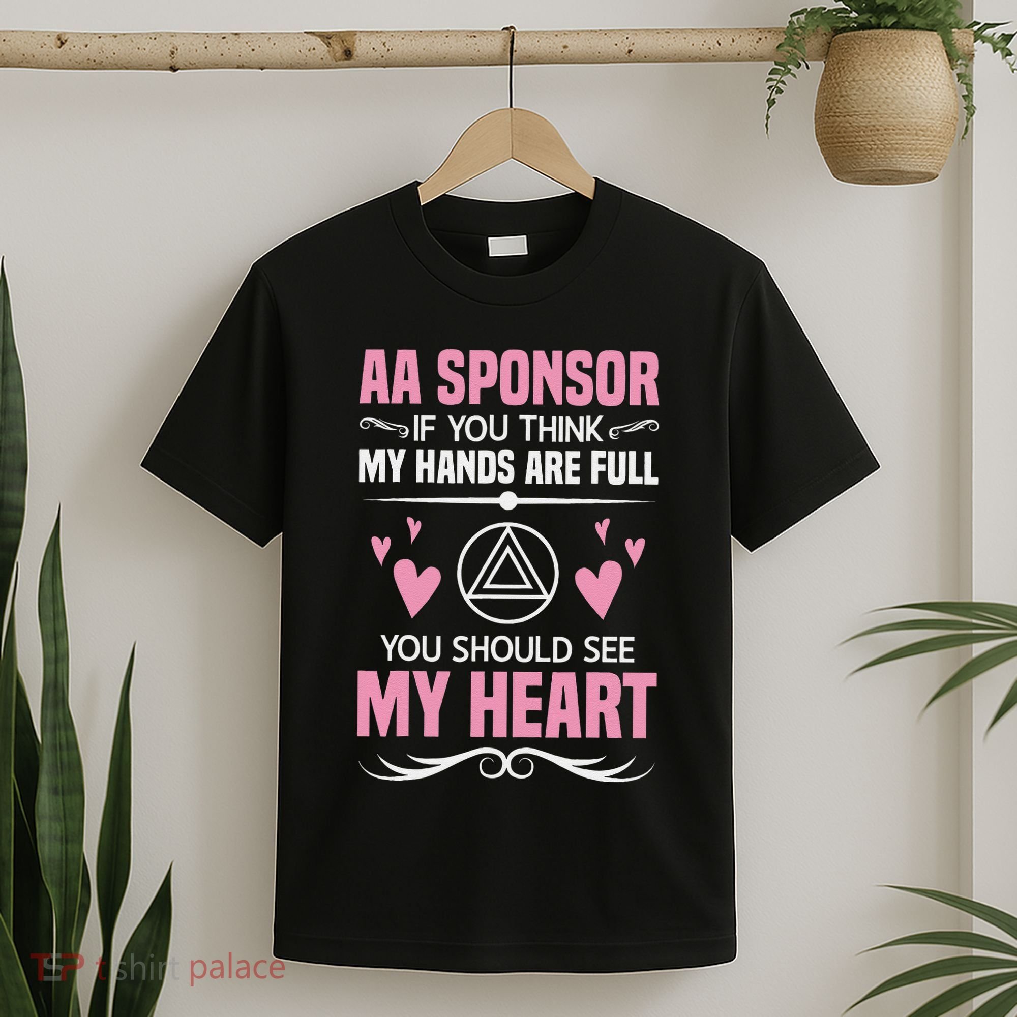 Alcoholics Anonymous Aa Sobriety Recovery Aa Na Sponsor T-Shirt