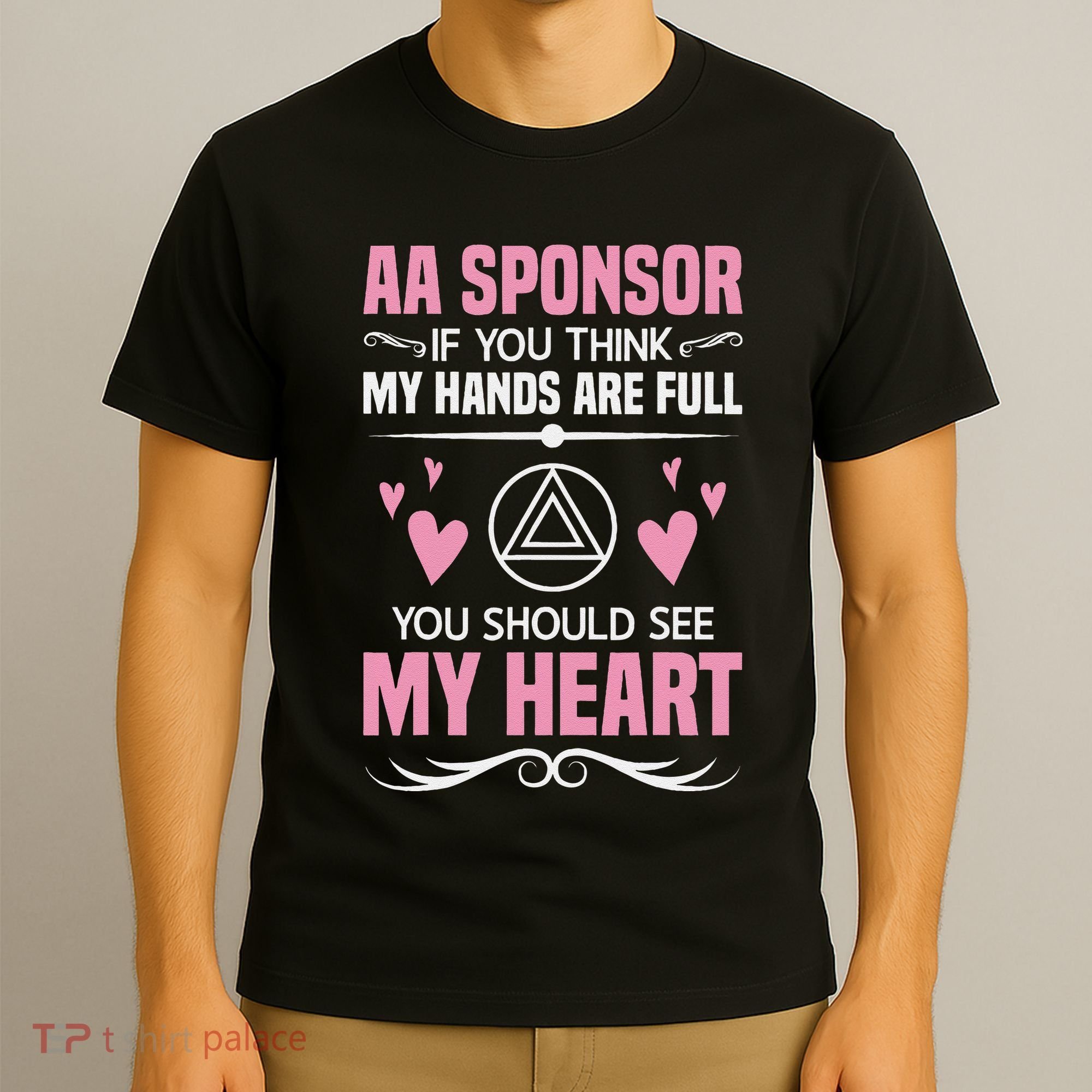 Alcoholics Anonymous Aa Sobriety Recovery Aa Na Sponsor T-Shirt