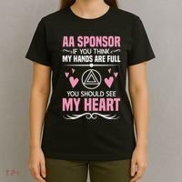 Alcoholics Anonymous Aa Sobriety Recovery Aa Na Sponsor T-Shirt thumb 4