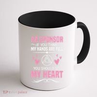 Alcoholics Anonymous Aa Sobriety Recovery Aa Na Sponsor Coffee Mug thumb 1