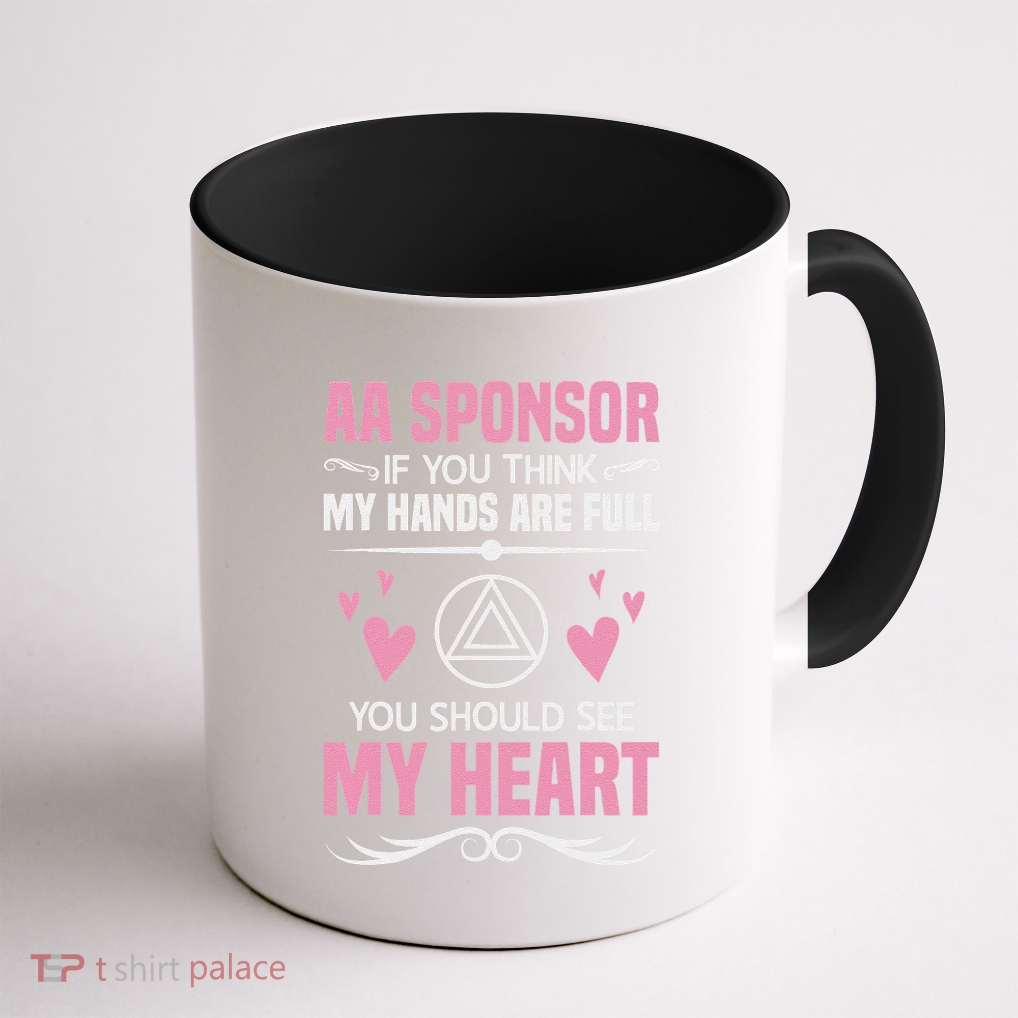 Alcoholics Anonymous Aa Sobriety Recovery Aa Na Sponsor Coffee Mug