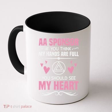 Alcoholics Anonymous Aa Sobriety Recovery Aa Na Sponsor Coffee Mug