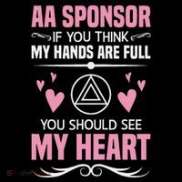 Alcoholics Anonymous Aa Sobriety Recovery Aa Na Sponsor Mousepad thumb 1