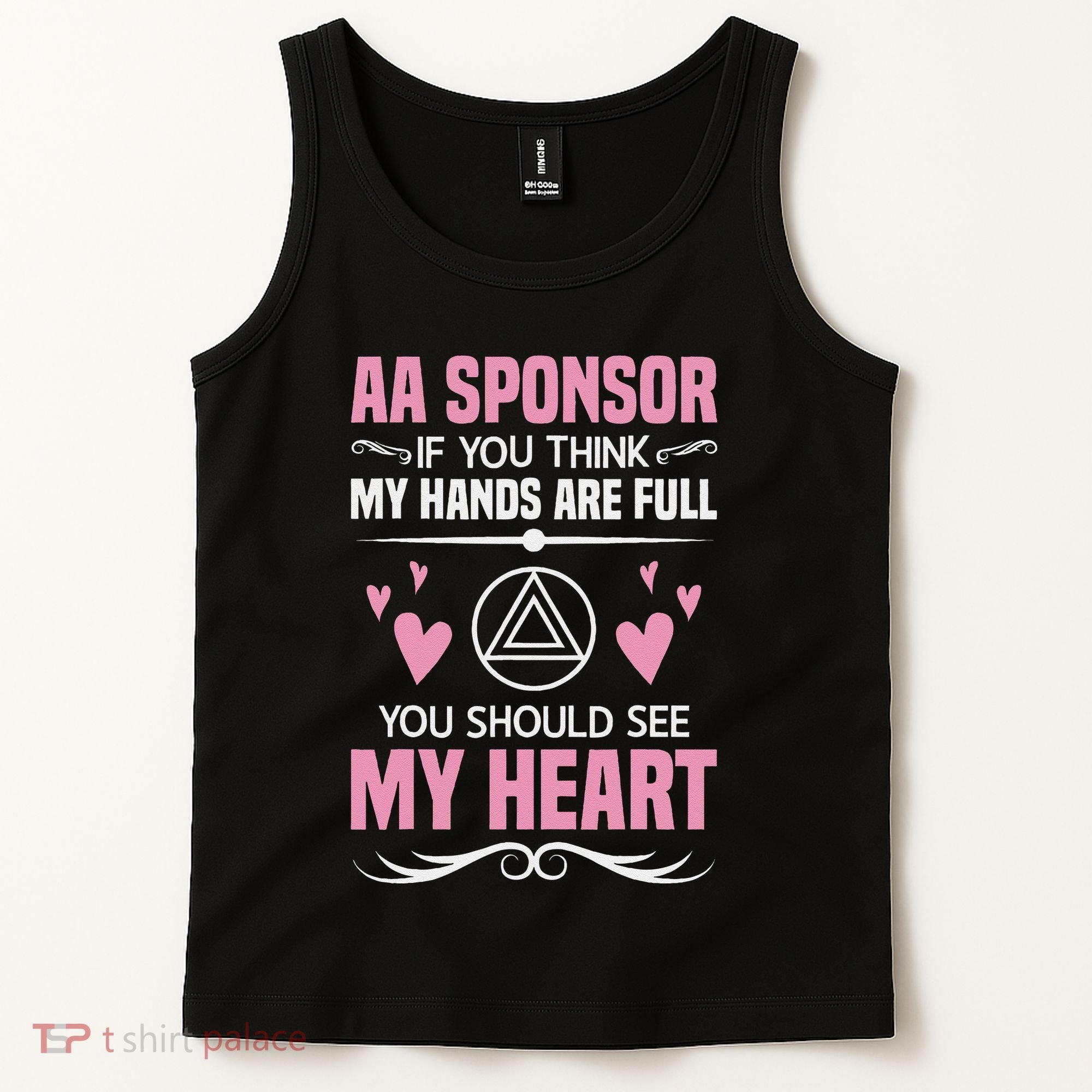 Alcoholics Anonymous Aa Sobriety Recovery Aa Na Sponsor Tank Top