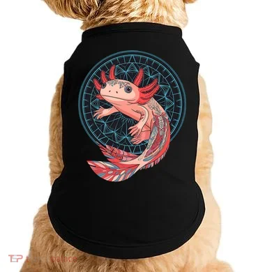 Aztec Axolotl Doggie Tank