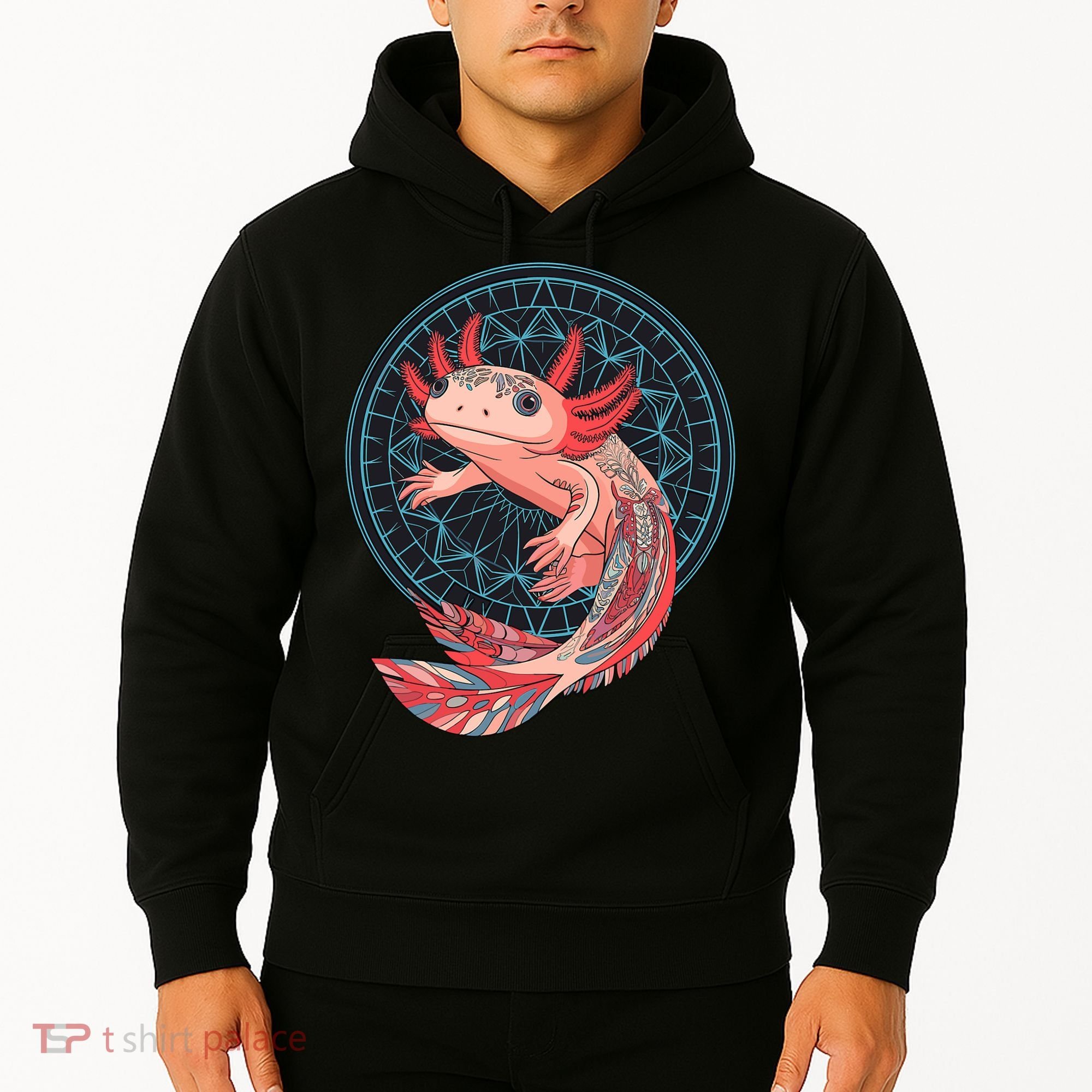 Aztec Axolotl Hoodie