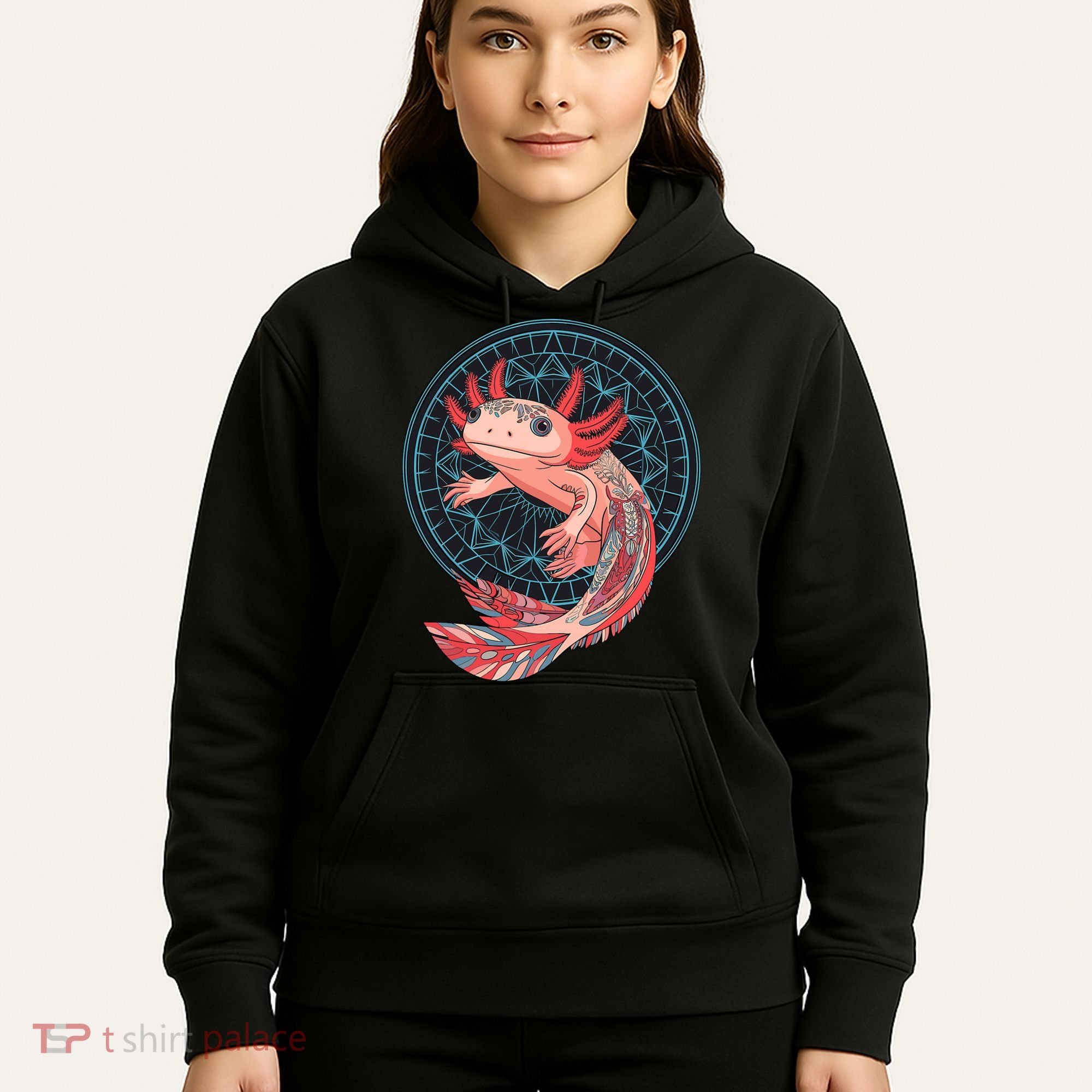 Aztec Axolotl Hoodie