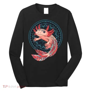 Aztec Axolotl Long Sleeve Shirt