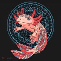 Aztec Axolotl T-Shirt thumb 7