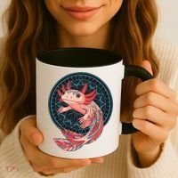 Aztec Axolotl Coffee Mug thumb 3