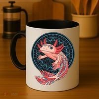 Aztec Axolotl Coffee Mug thumb 4
